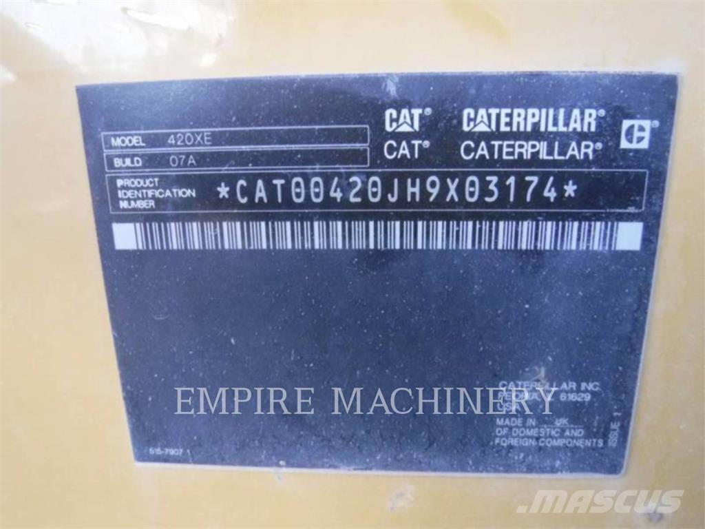 CAT 420XE4ECIP Rendegravere