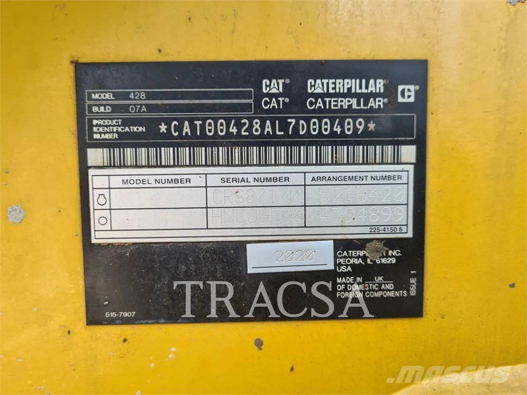 CAT 428 Rendegravere