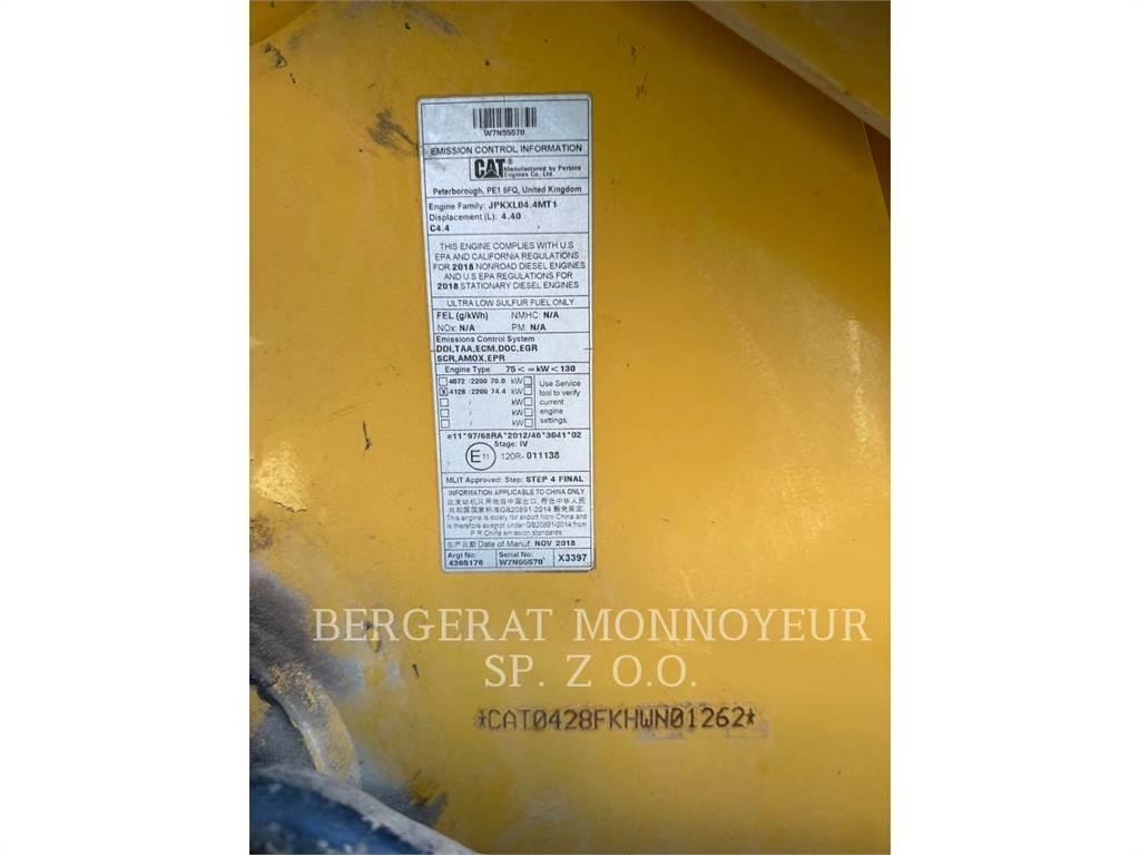 CAT 428F2 Rendegravere