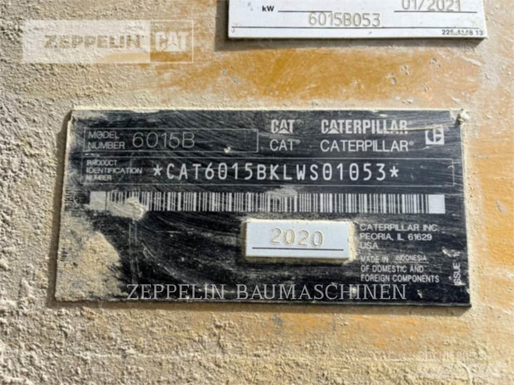 CAT 6015B Gravemaskiner på larvebånd
