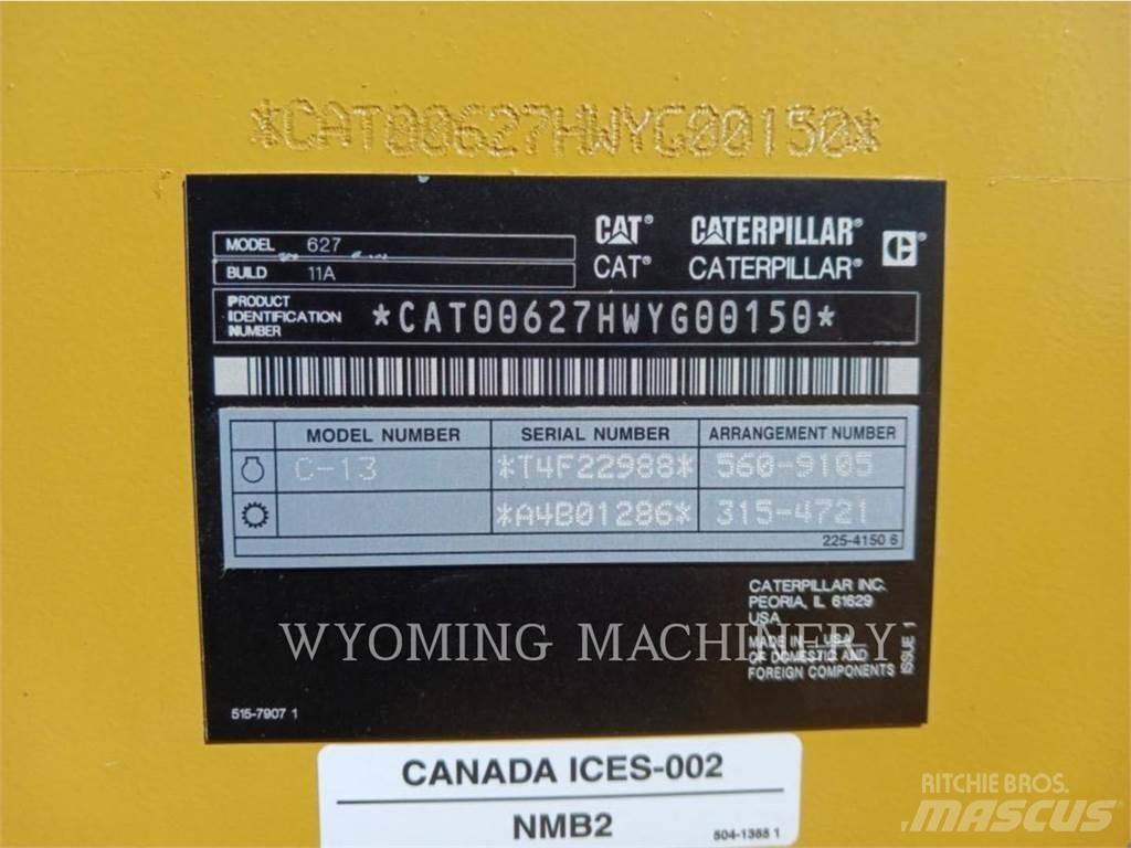 CAT 627 Skrabere