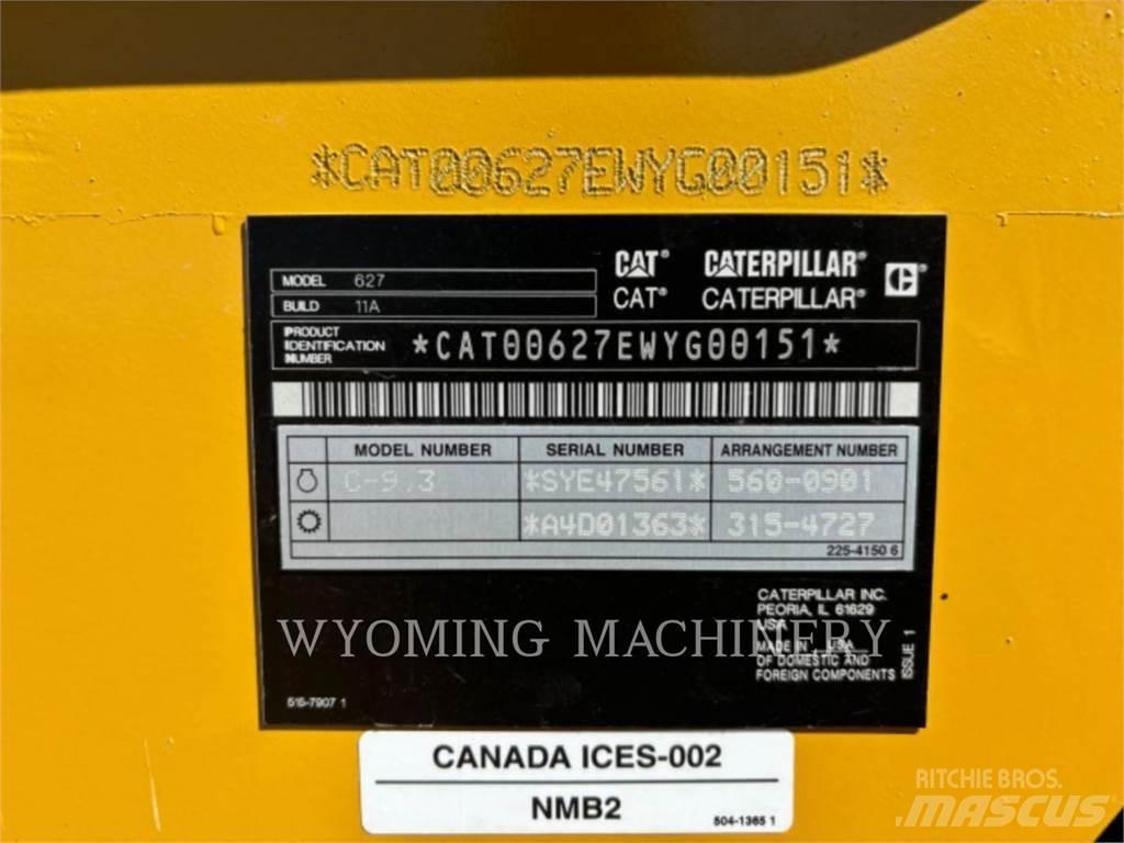 CAT 627 Skrabere