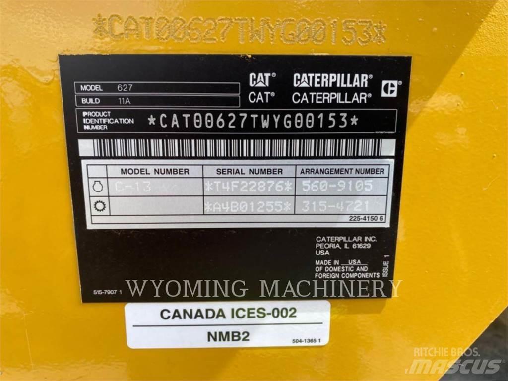 CAT 627 Skrabere