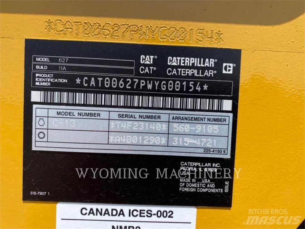 CAT 627 Skrabere