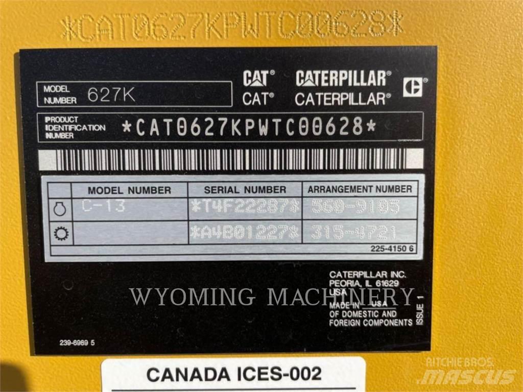 CAT 627K Skrabere