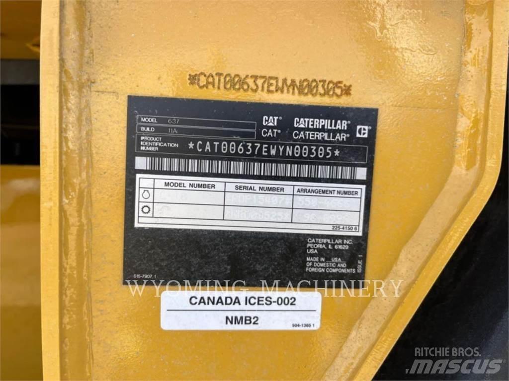 CAT 637 Skrabere