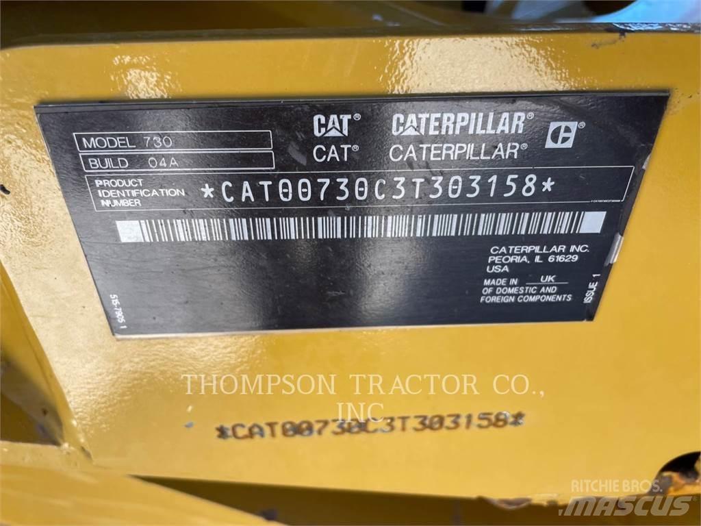 CAT 730 Terrængående lastbiler