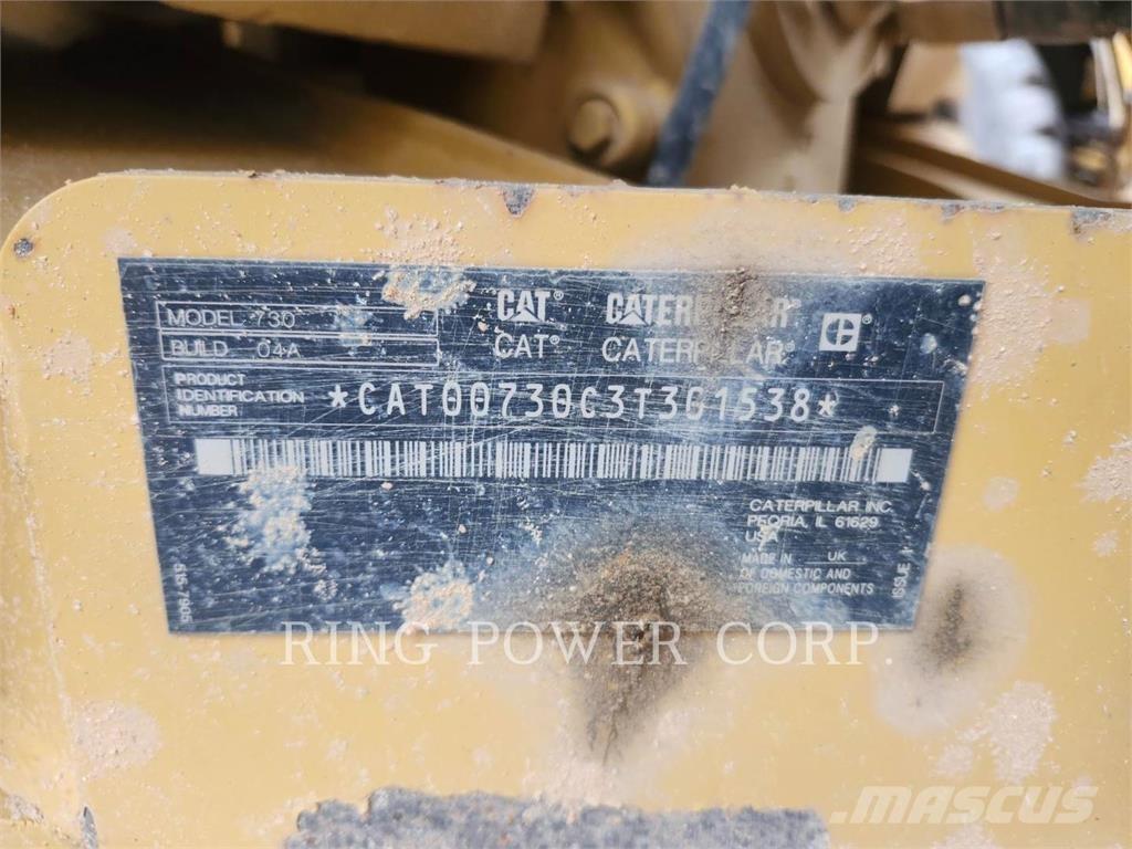 CAT 730TG Terrængående lastbiler