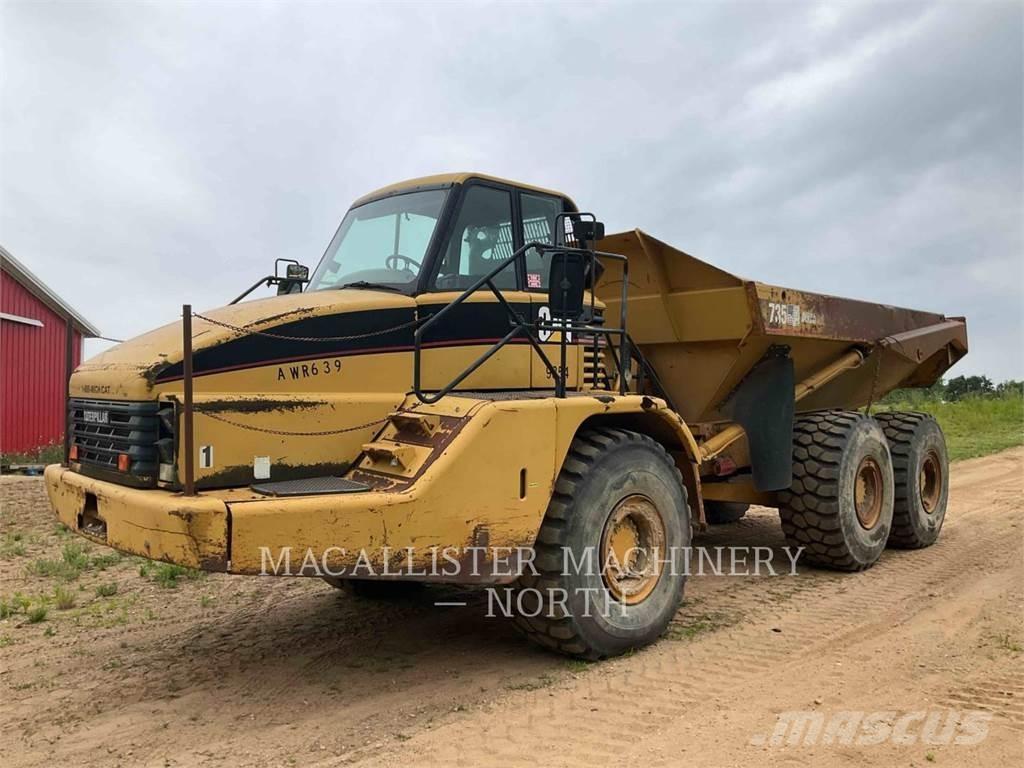 CAT 735 (OLD) Terrængående lastbiler