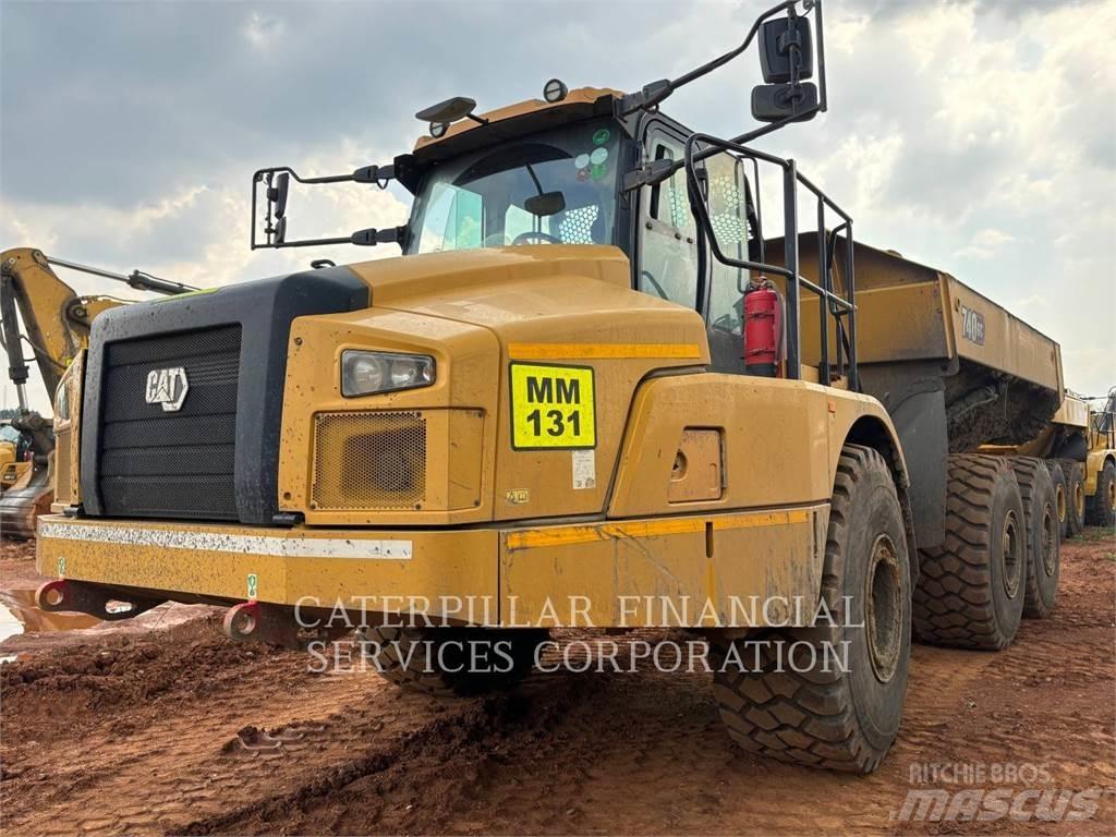 CAT 740-04GC Terrængående lastbiler