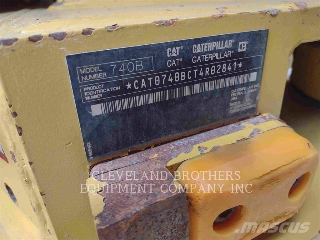 CAT 740B Tankvogne - vand