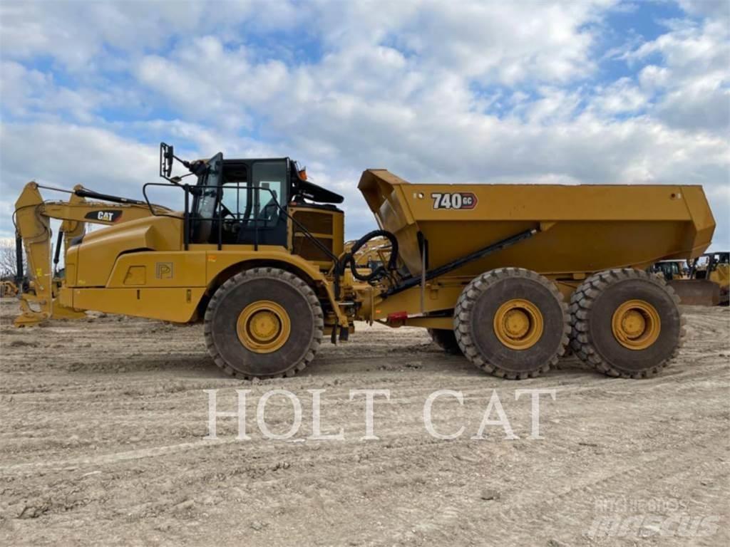CAT 740GC Terrængående lastbiler