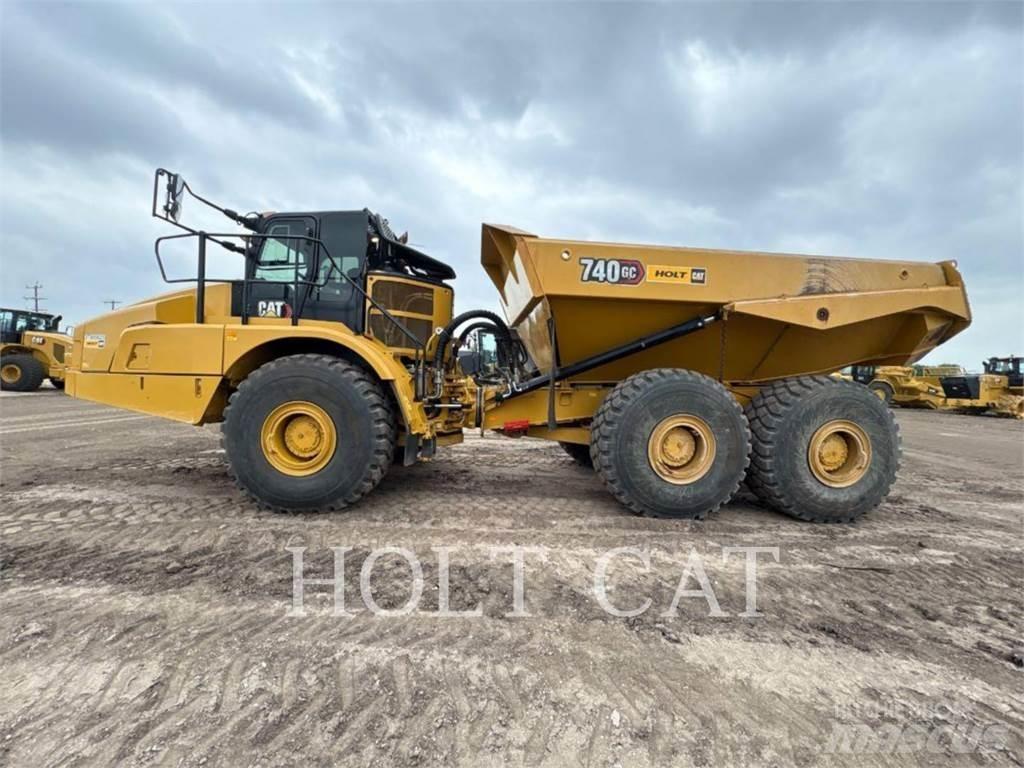 CAT 740GC Læssemaskiner på hjul