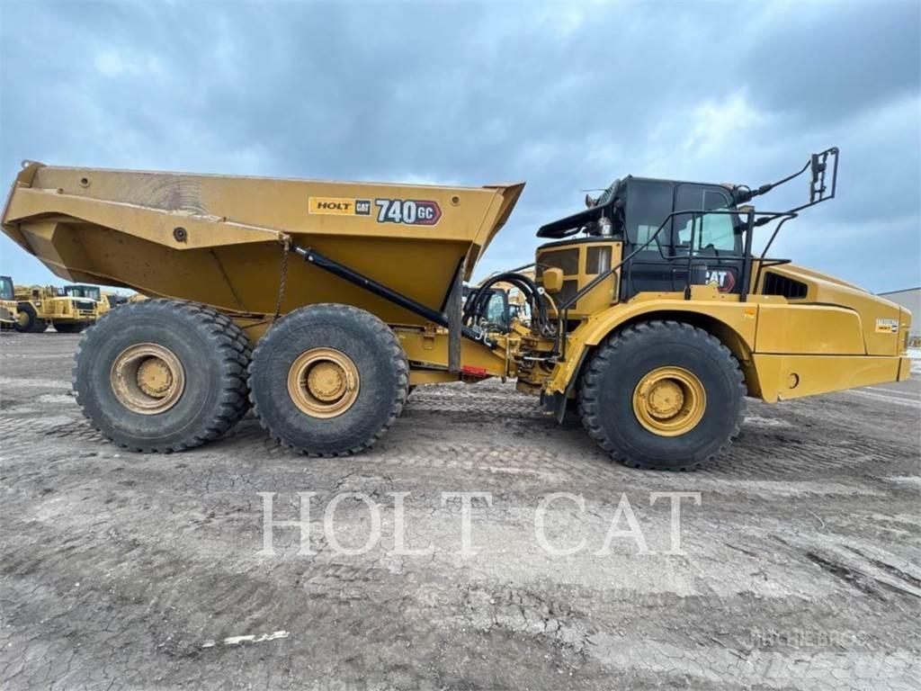 CAT 740GC Læssemaskiner på hjul