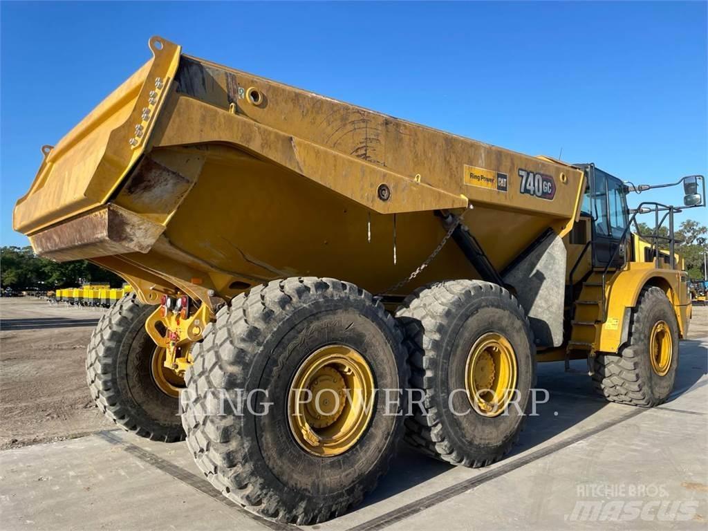 CAT 740GCTG Terrængående lastbiler