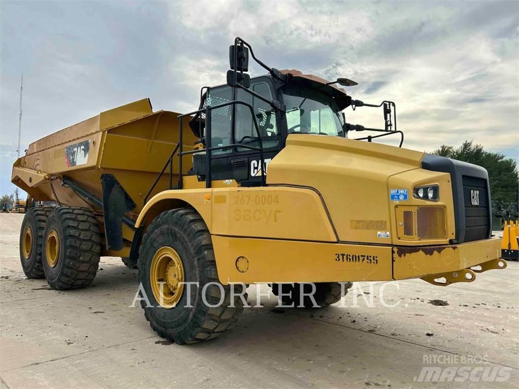 CAT 745 Terrængående lastbiler