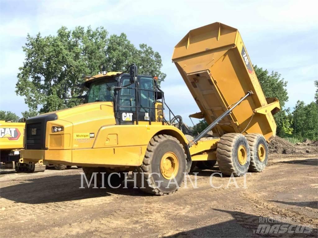 CAT 745 T Terrængående lastbiler