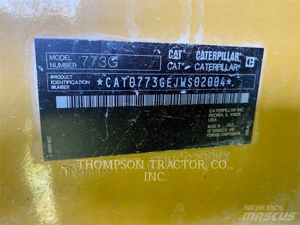 CAT 773G Terrængående lastbiler