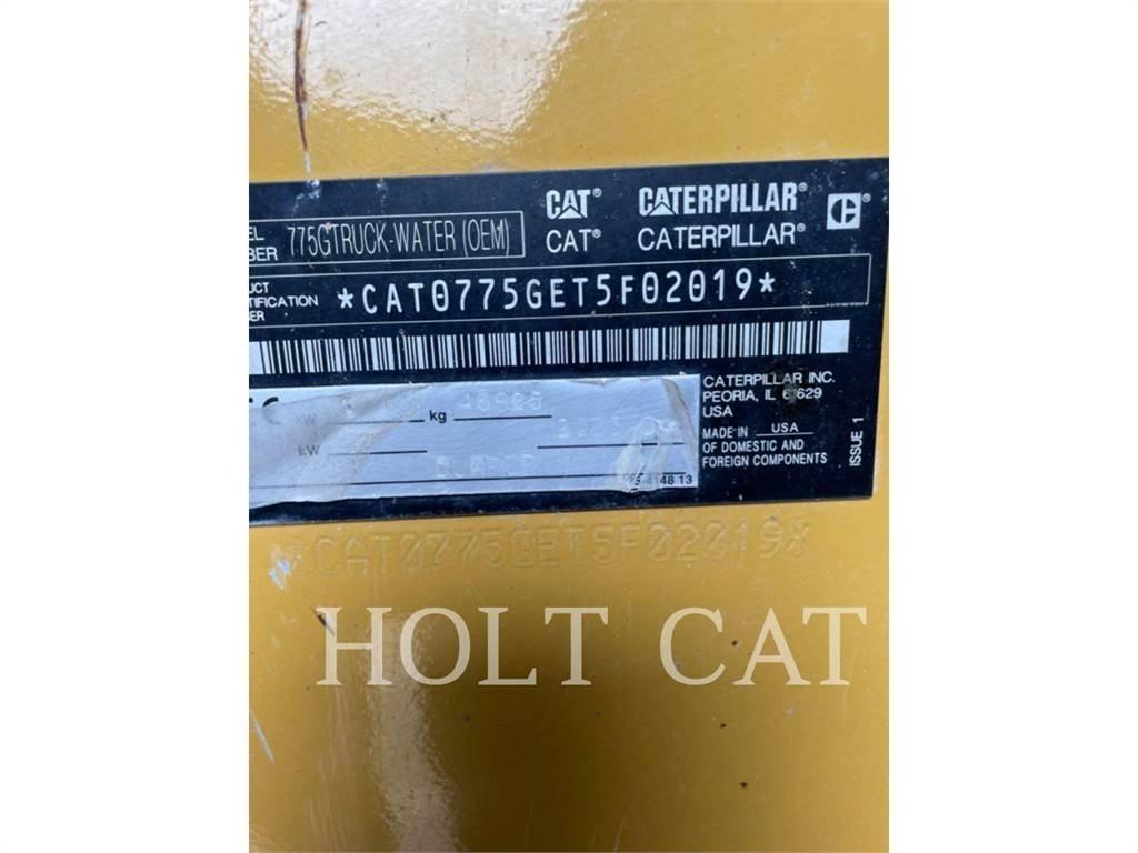 CAT 775G Terrængående lastbiler