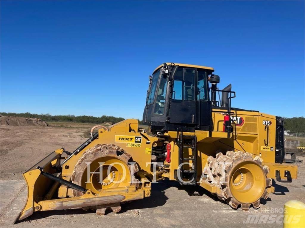 CAT 815 Jordvibrationstromler