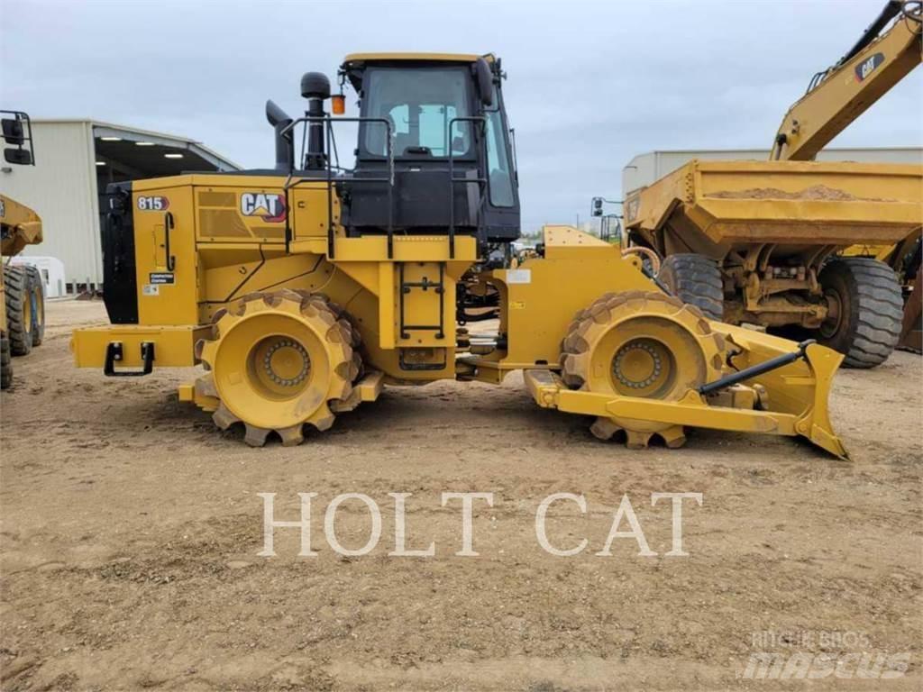 CAT 815 Jordvibrationstromler