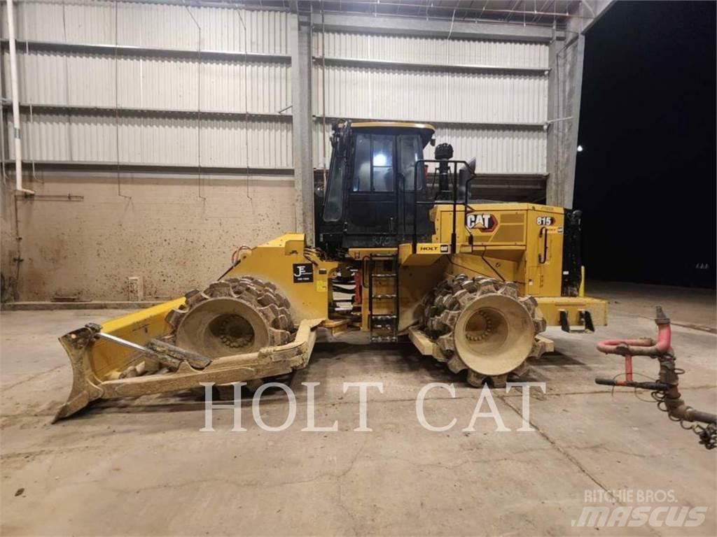 CAT 815 Jordvibrationstromler
