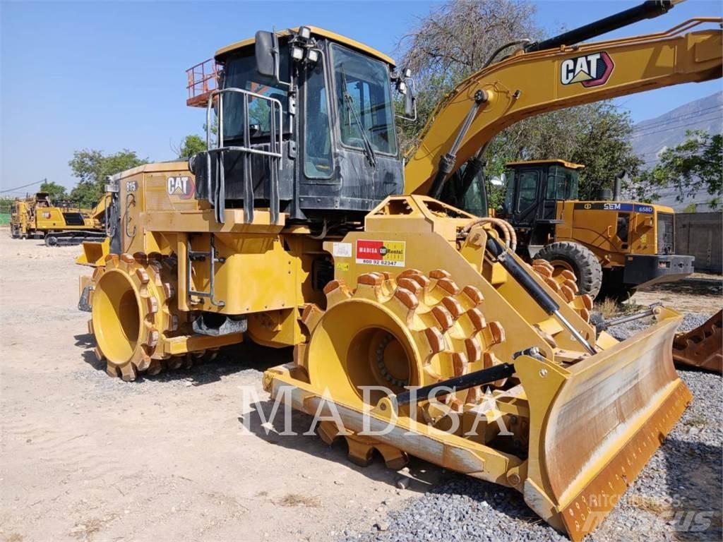 CAT 815 Jordvibrationstromler