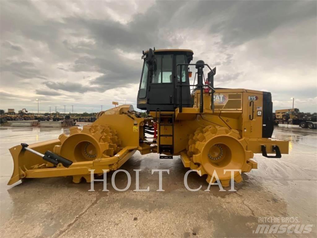 CAT 815 Jordvibrationstromler