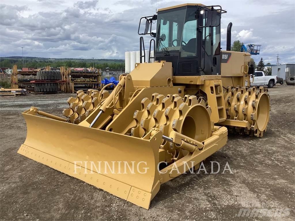 CAT 815F Jordvibrationstromler