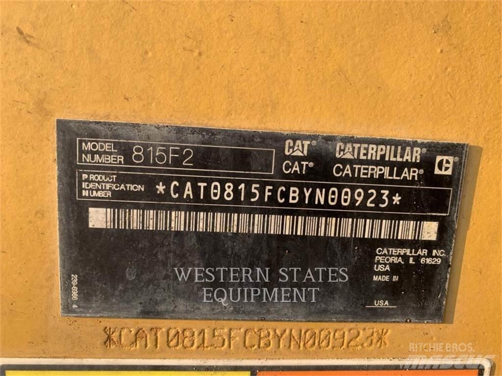 CAT 815FII Jordvibrationstromler