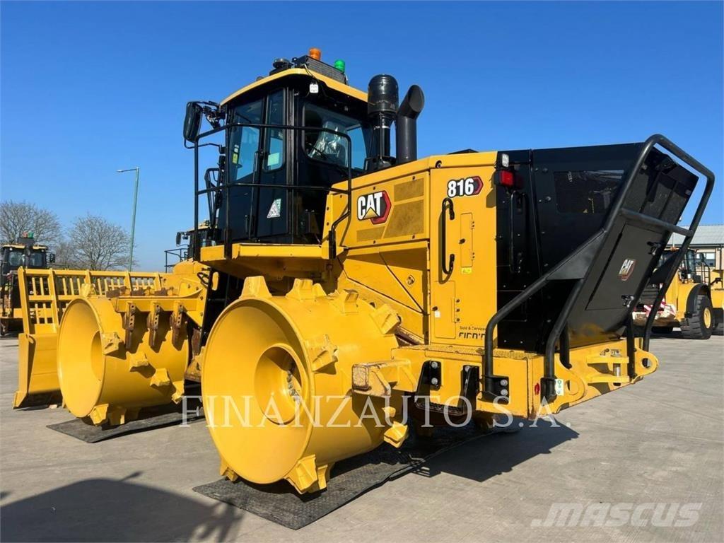 CAT 816K Jordvibrationstromler