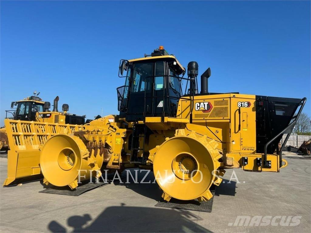 CAT 816K Jordvibrationstromler