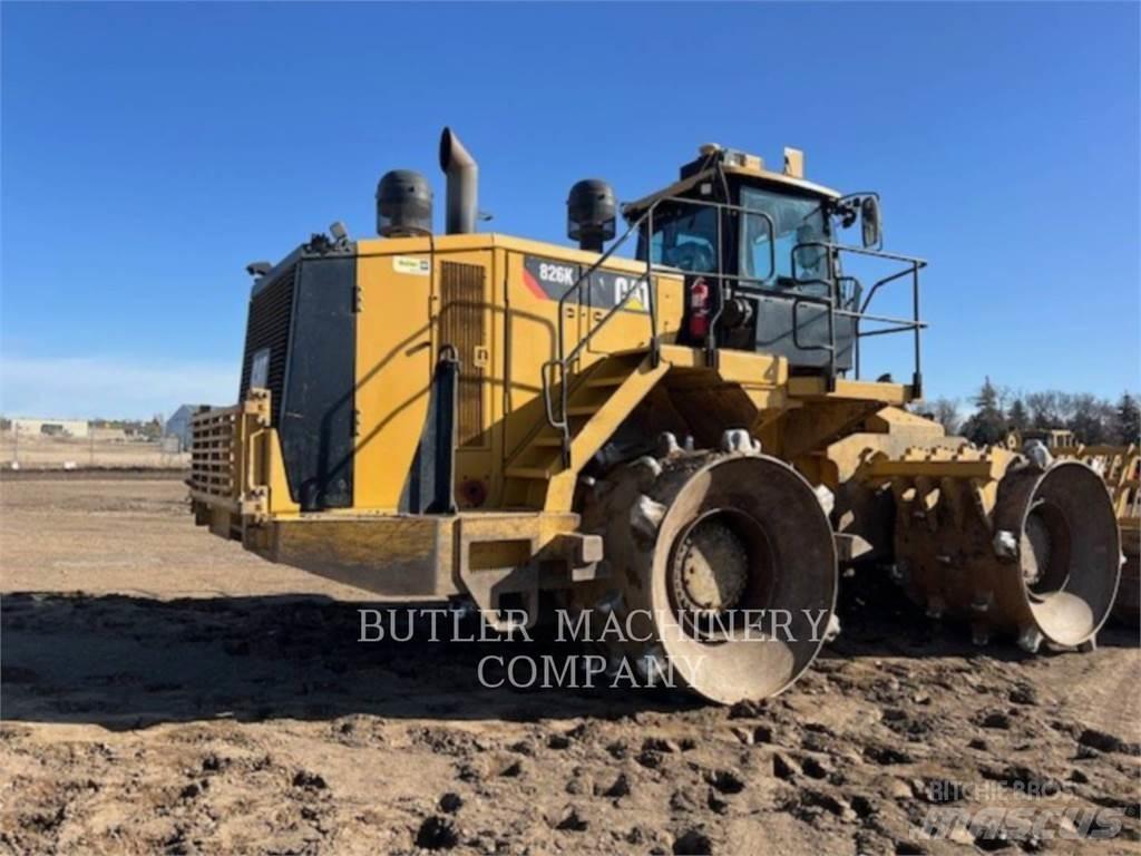 CAT 826K Jordvibrationstromler