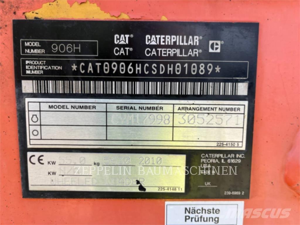 CAT 906H Læssemaskiner på hjul