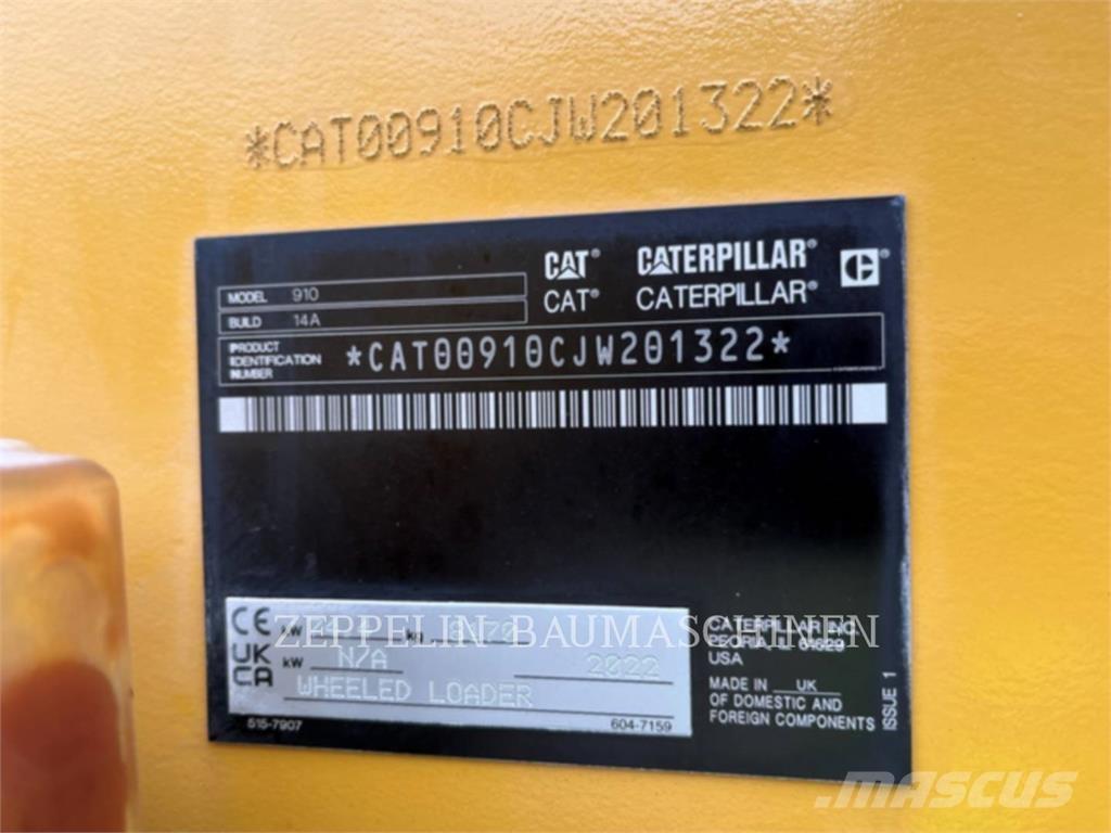 CAT 910-14A Læssemaskiner på hjul