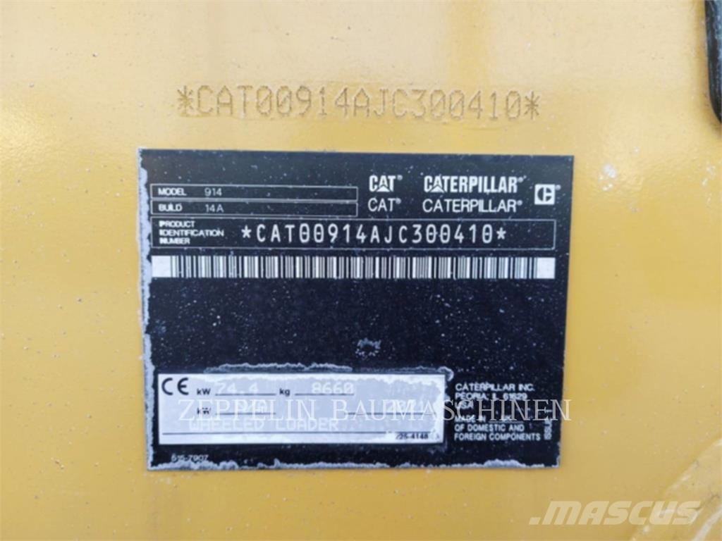 CAT 914-14A Læssemaskiner på hjul