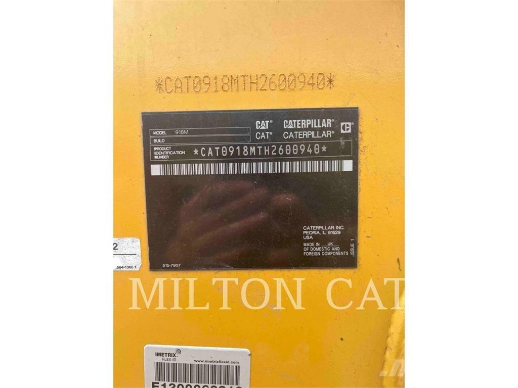 CAT 918M Læssemaskiner på hjul