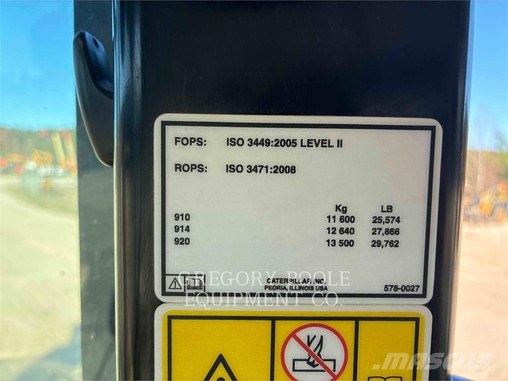 CAT 92014 Læssemaskiner på hjul