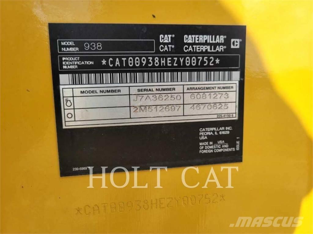 CAT 938 QC Læssemaskiner på hjul