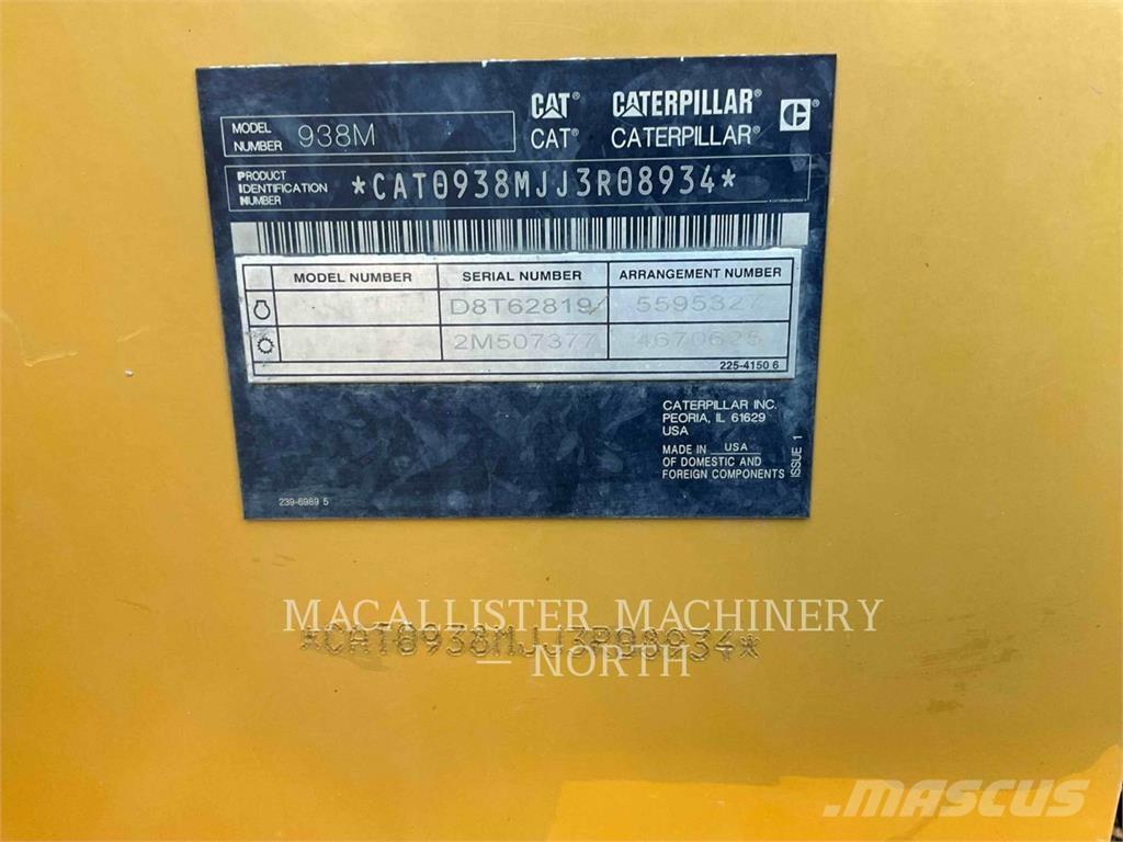 CAT 938M RQ Læssemaskiner på hjul