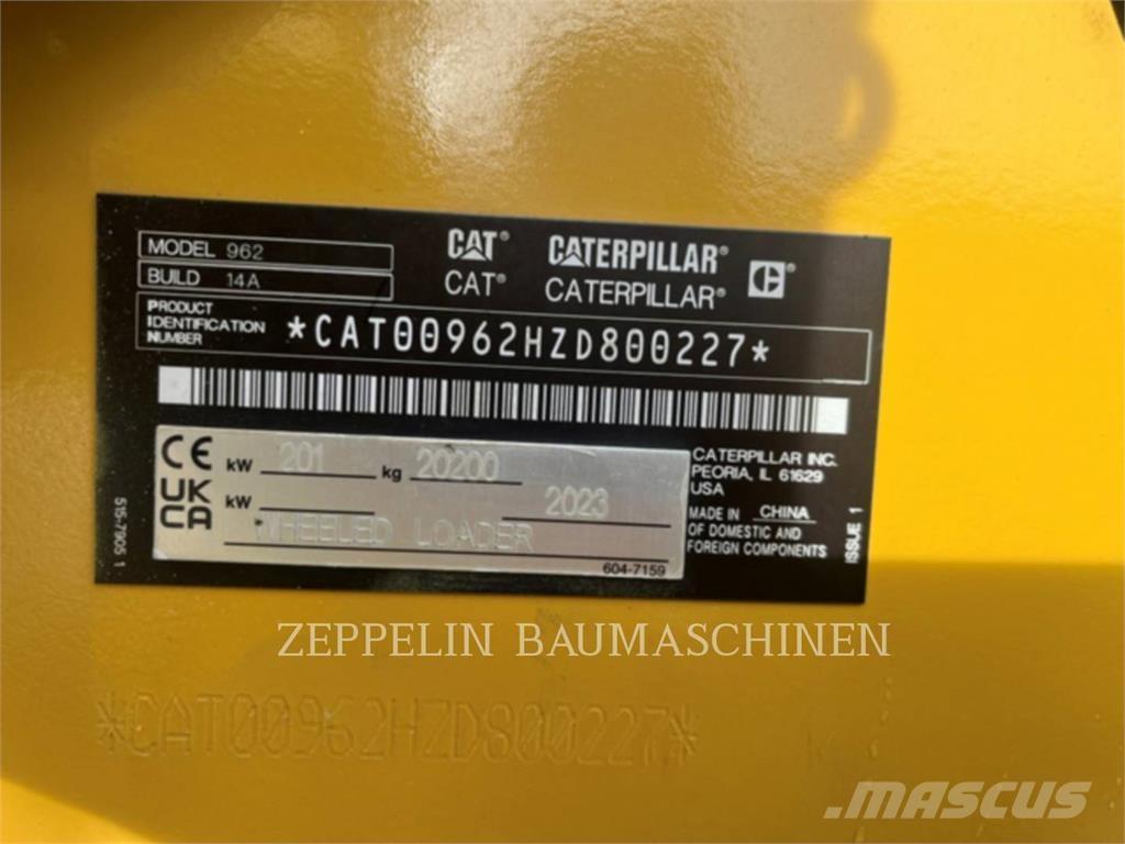 CAT 962-14A Læssemaskiner på hjul