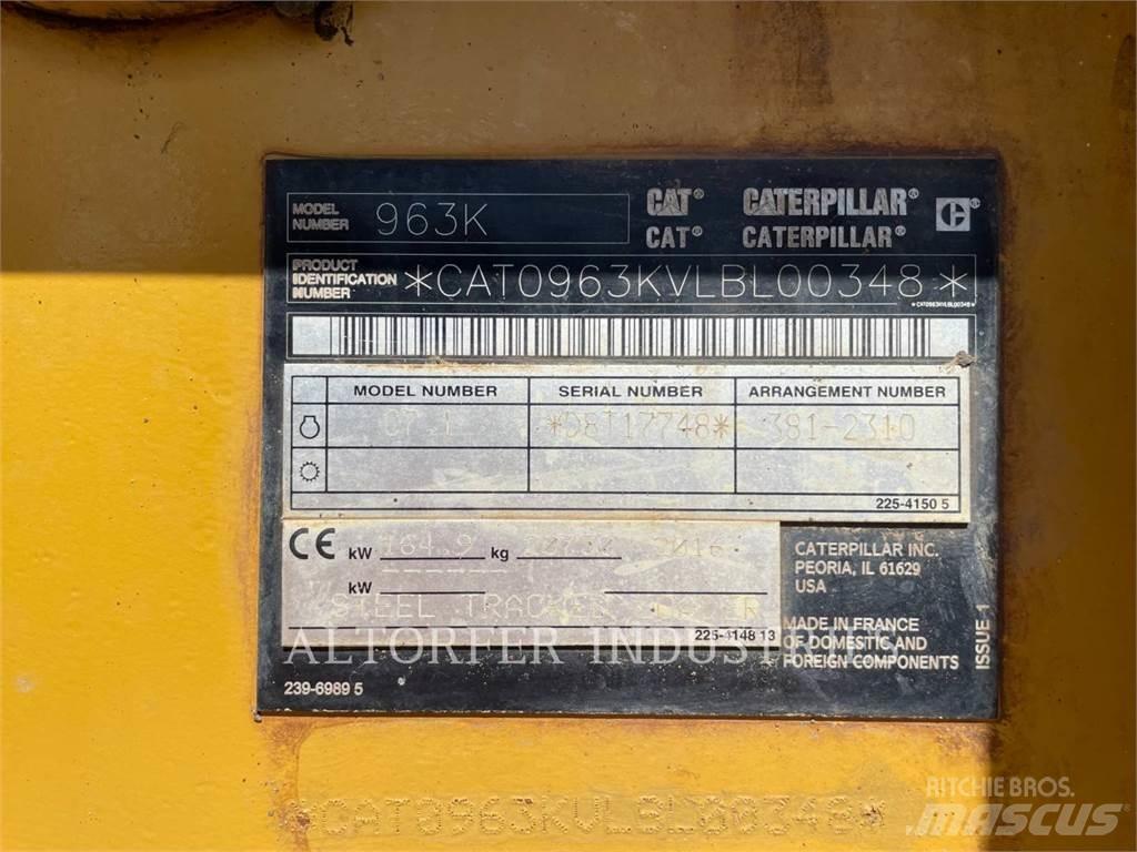 CAT 963K Larvebåndslæssere