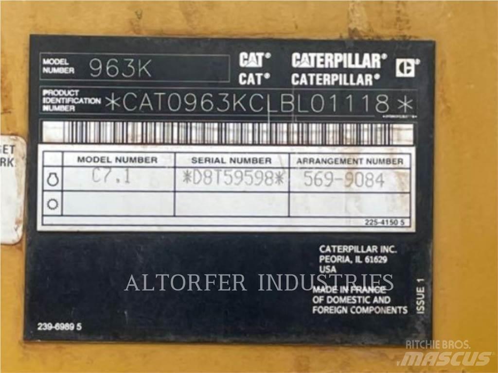 CAT 963K Larvebåndslæssere
