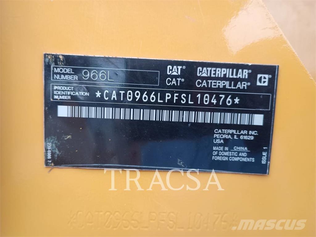 CAT 966L Læssemaskiner på hjul