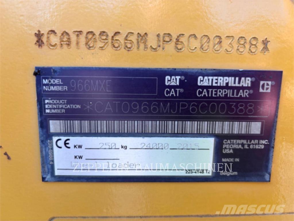 CAT 966MXE Læssemaskiner på hjul