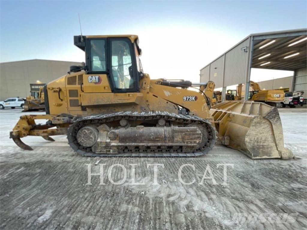 CAT 973K Larvebåndslæssere