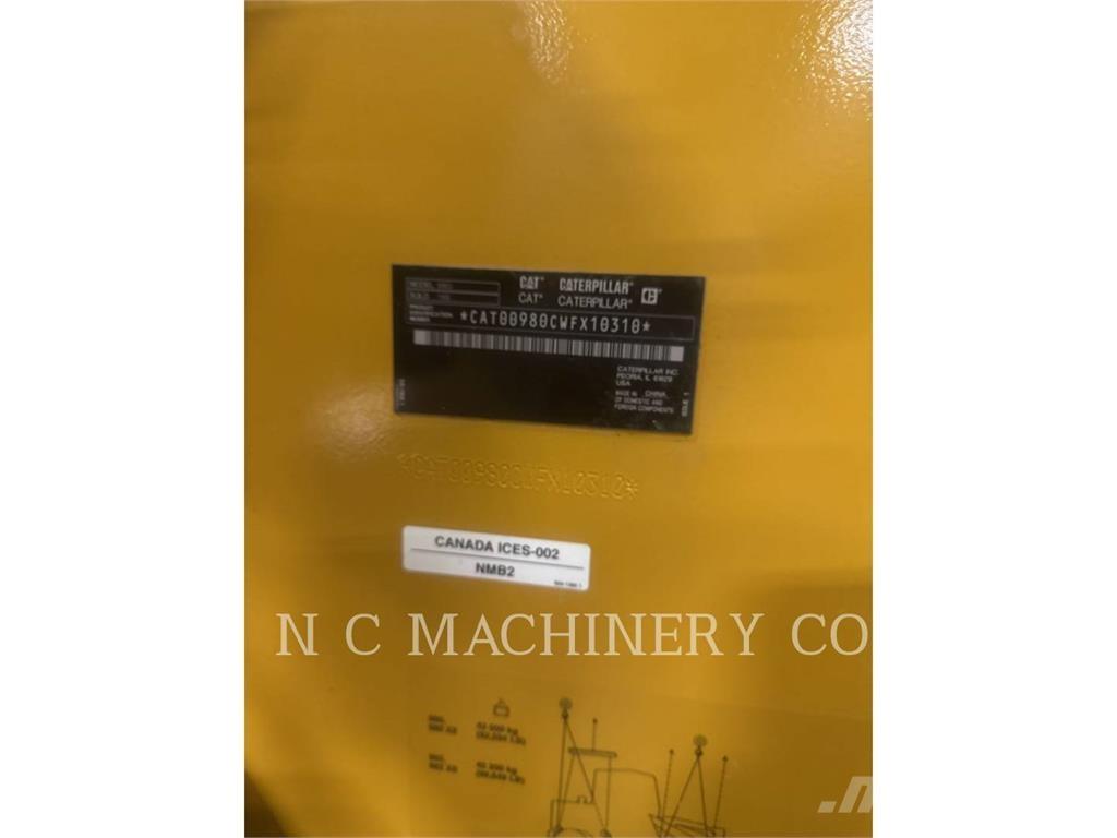 CAT 980 Læssemaskiner på hjul