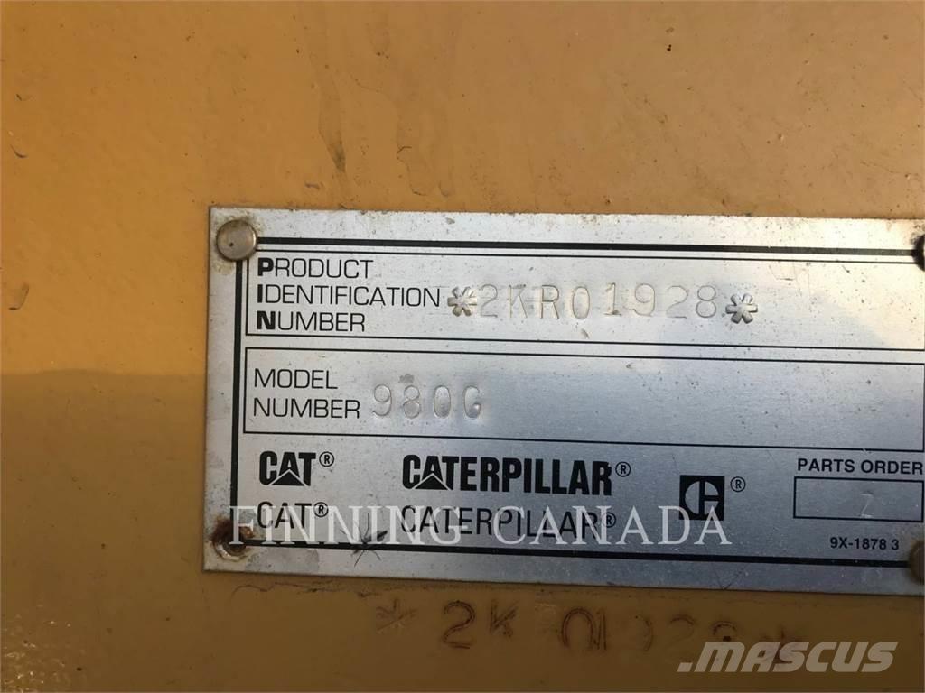 CAT 980G Læssemaskiner på hjul