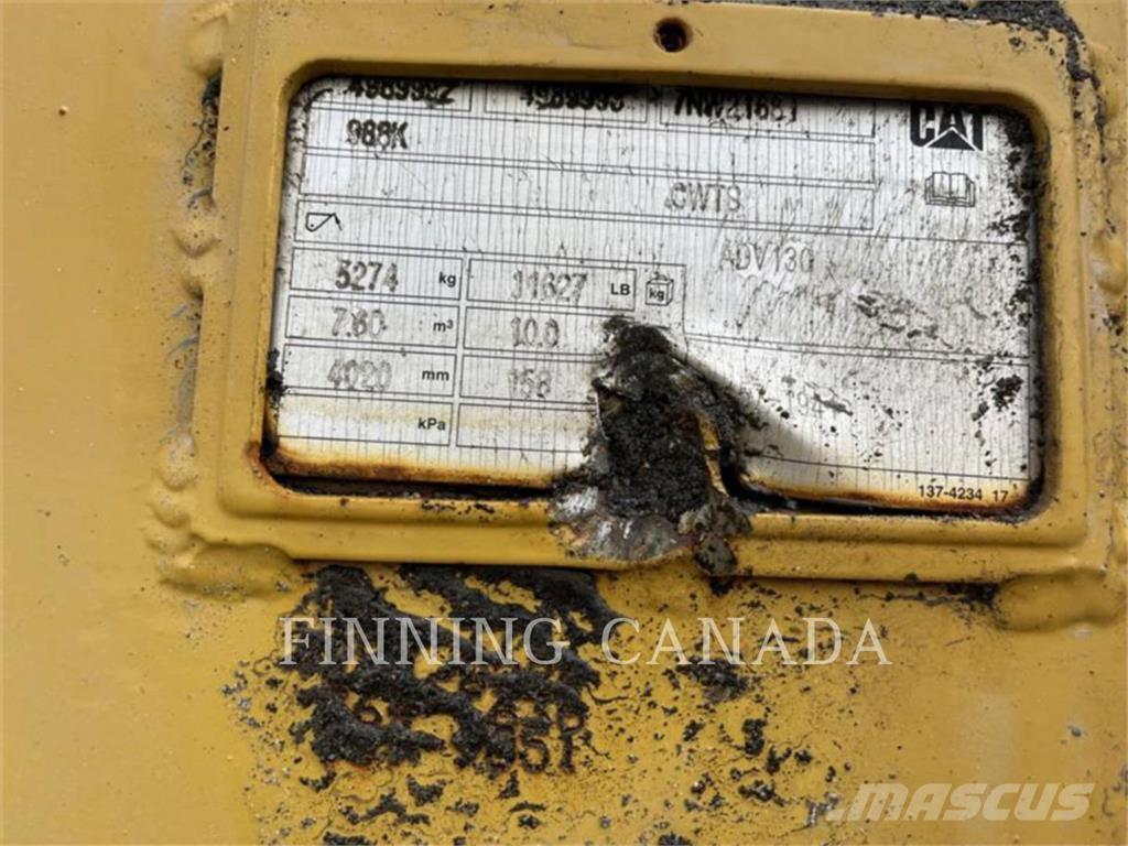 CAT 988K Læssemaskiner på hjul