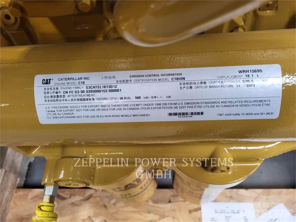CAT C18 Industrielle maskiner